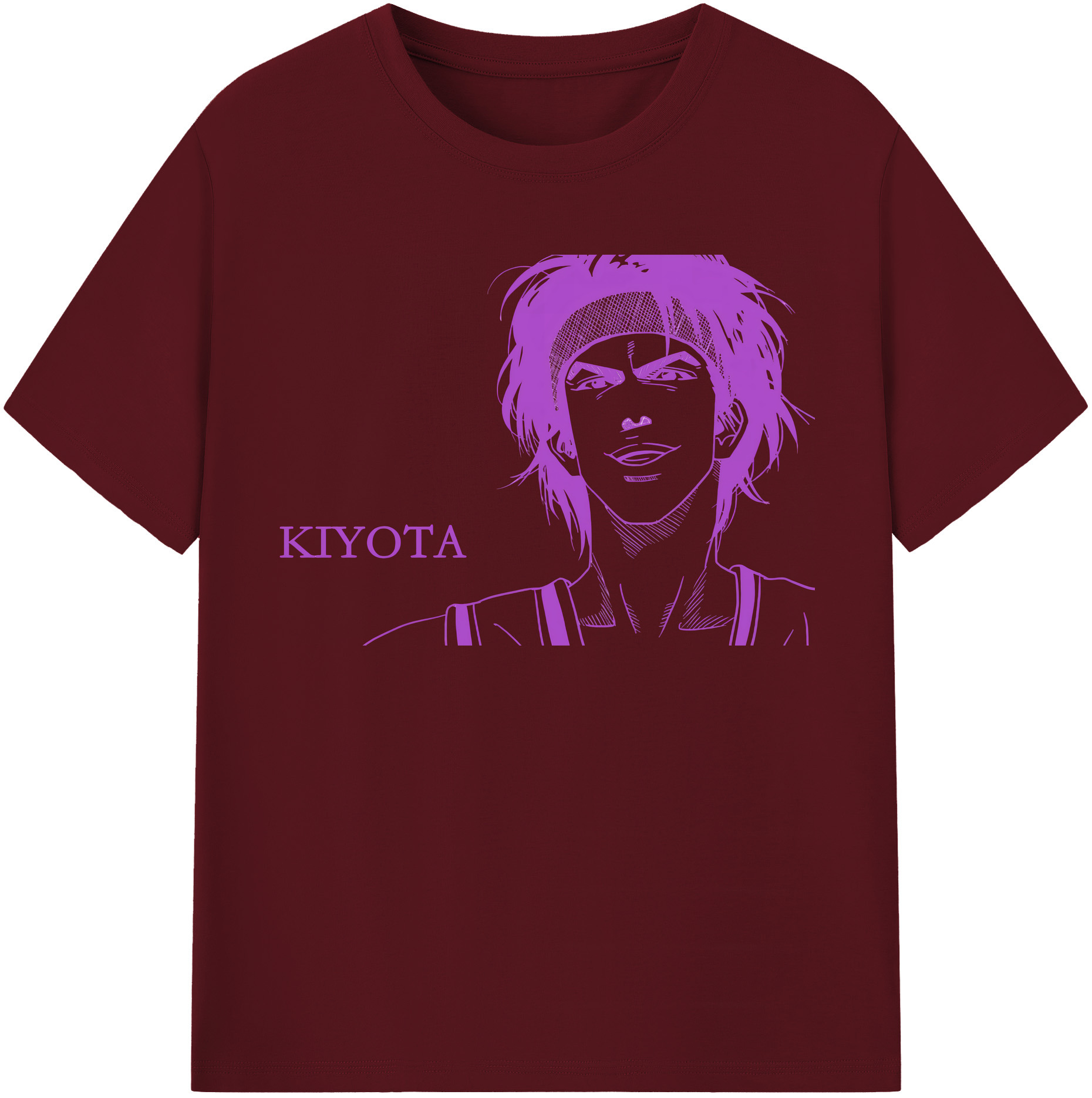 SLAM DUNK／スラムダンク 綿100％半袖Tシャツ（フロントプリント）